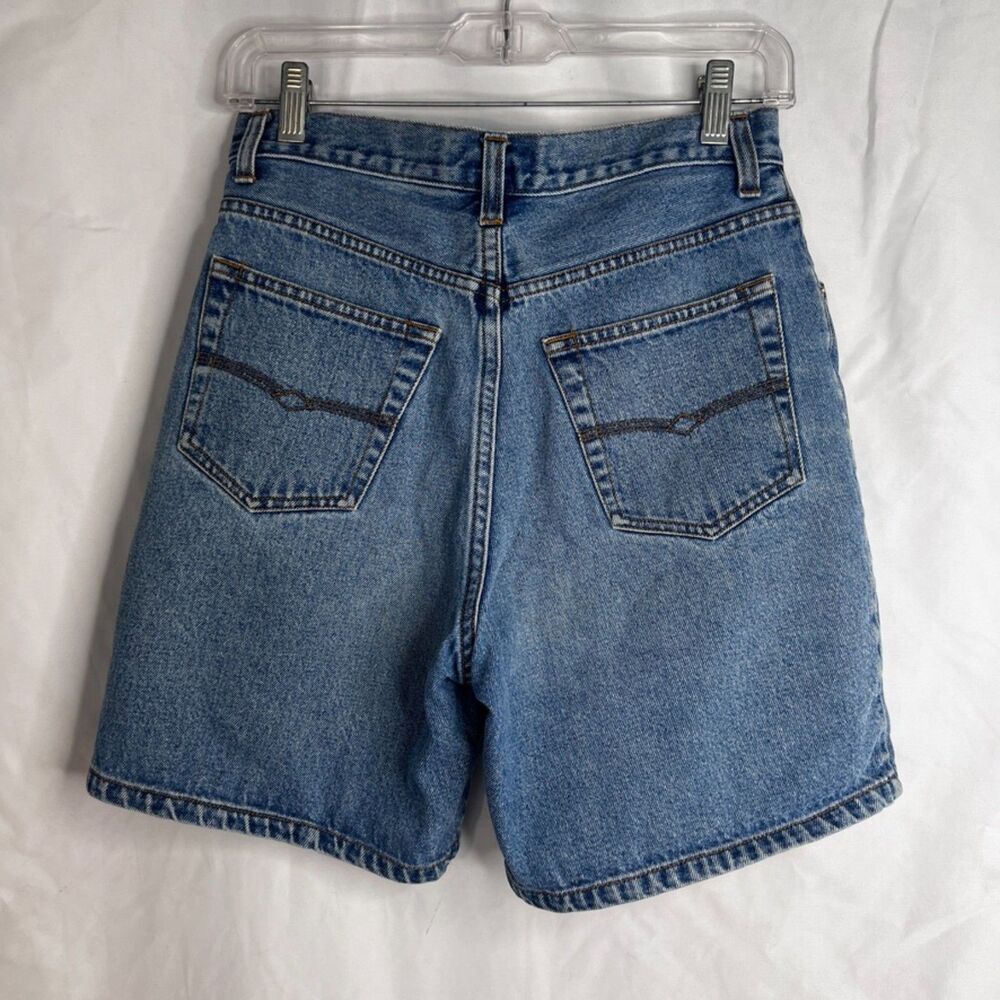 Arizona Retro Y2K Bermuda Denim Jean Shorts‎ JRS Size 9 Casual Basic - Picture 2 of 7